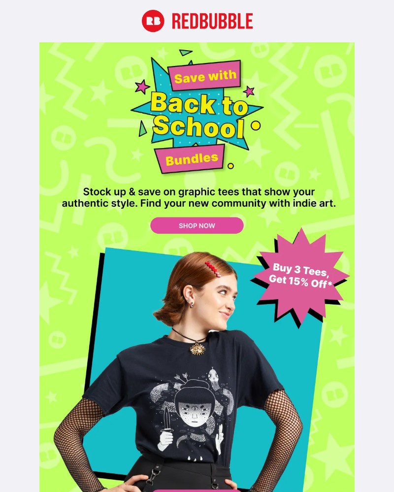 Screenshot of email with subject /media/emails/time-to-bundle-save-tees-stickers-prints-more-art-b355fc-cropped-861008a1.jpg