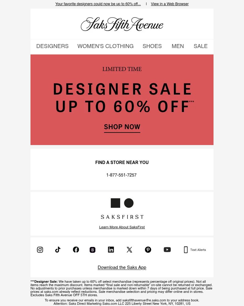 Screenshot of email with subject /media/emails/time-to-treat-yourself-to-up-to-60-off-2e1d3e-cropped-c8fbebd0.jpg
