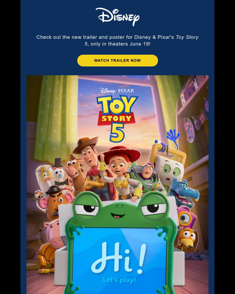 Screenshot of email sent to a Disney Cruise Line Registered user