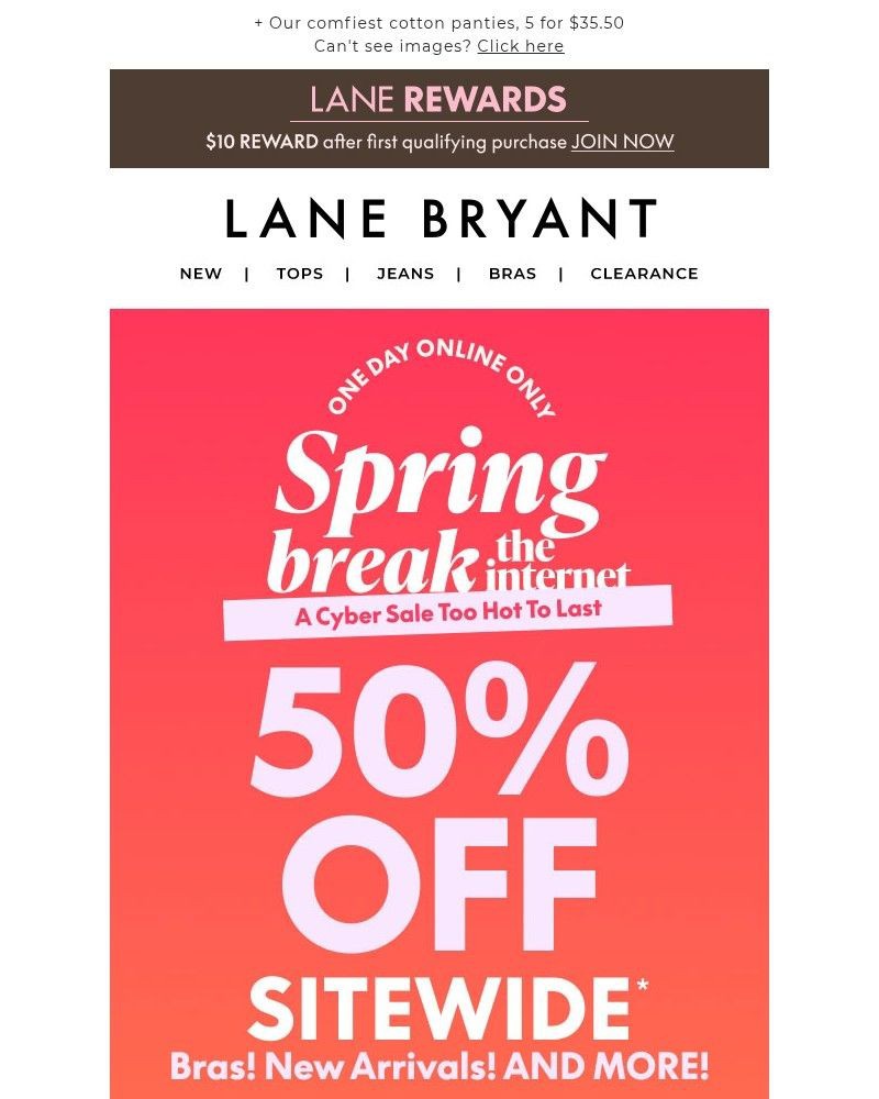 Screenshot of email with subject /media/emails/today-50-off-bras-new-arrivals-more-36e1df-cropped-7fcce8ce.jpg