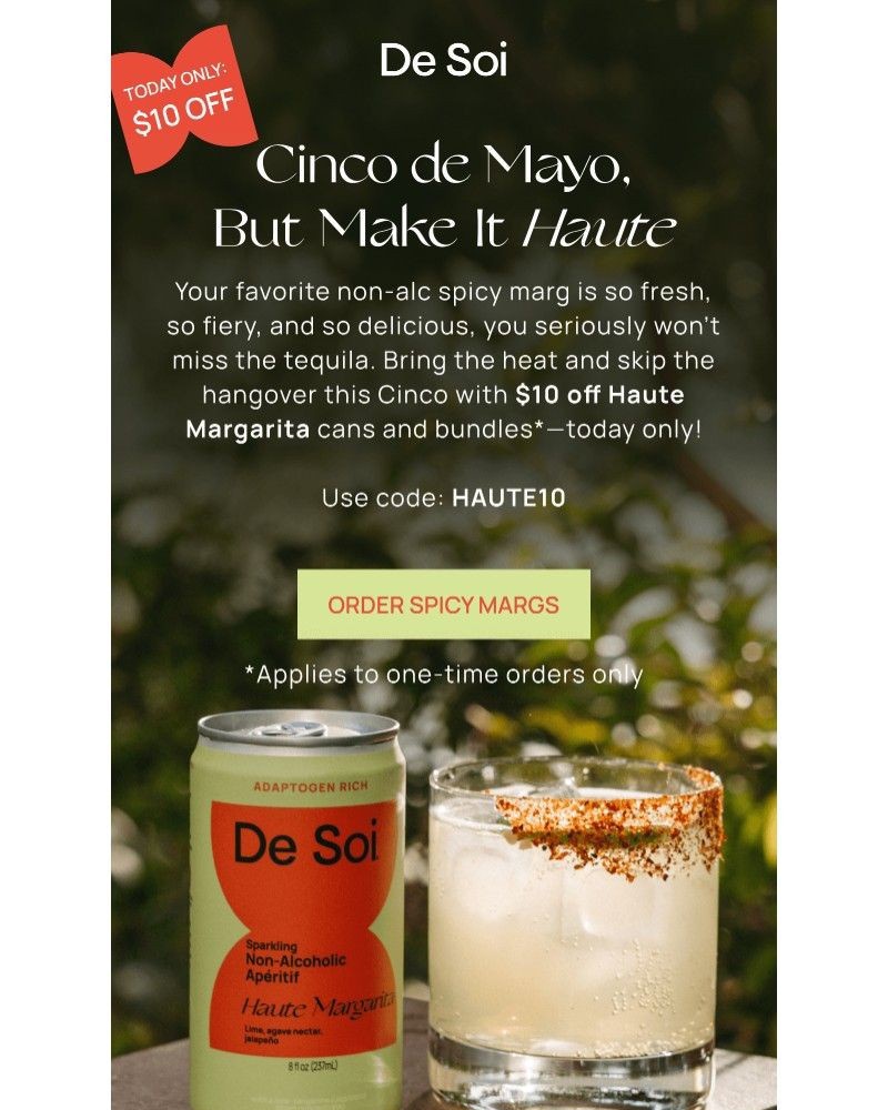 Screenshot of email with subject /media/emails/today-only-10-off-haute-margarita-752cea-cropped-743d36e6.jpg