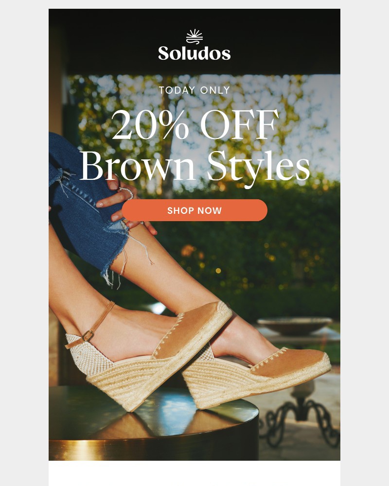 Screenshot of email with subject /media/emails/today-only-20-off-all-brown-styles-917937-cropped-7bfd871c.jpg