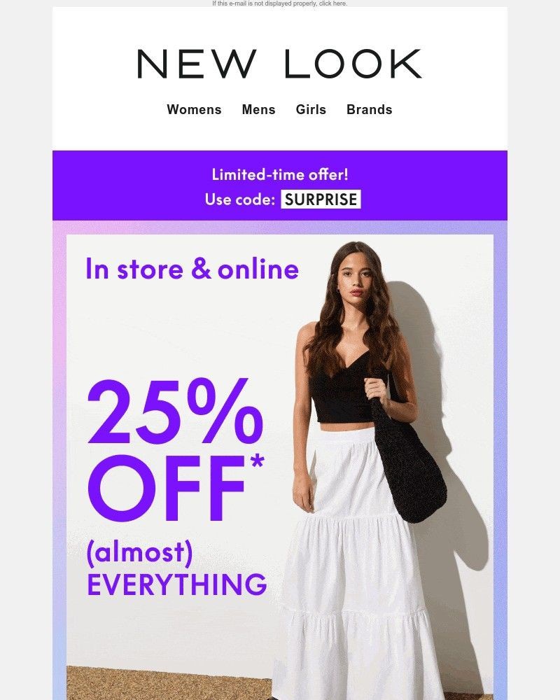 Screenshot of email with subject /media/emails/today-only-25-off-almost-everything-in-store-online-6639b3-cropped-64e3a888.jpg