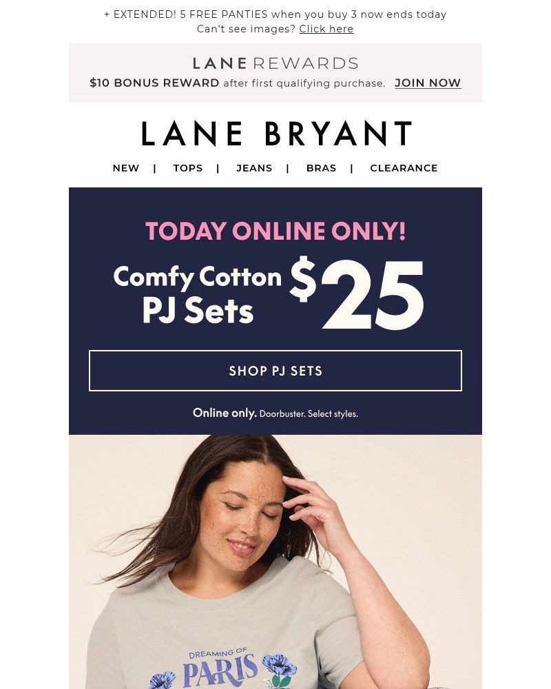 Screenshot of email with subject /media/emails/today-only-25-pj-sets-mondays-lookin-cozy-1aabb0-cropped-dc397b38.jpg