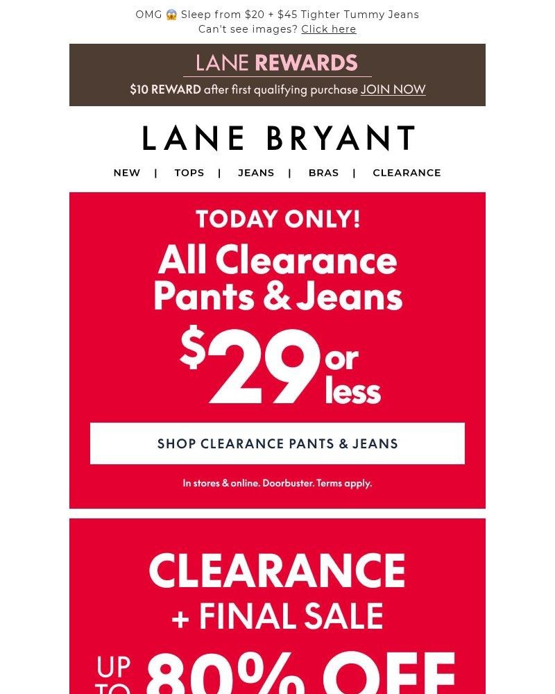 Screenshot of email with subject /media/emails/today-only-29-clearance-pants-jeans-b28a2a-cropped-c5e4a638.jpg