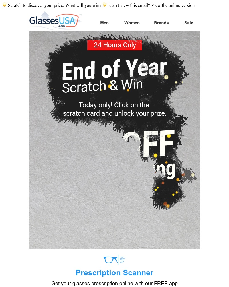 Screenshot of email with subject /media/emails/today-only-end-of-year-scratch-card-cropped-d4f00f3a.jpg