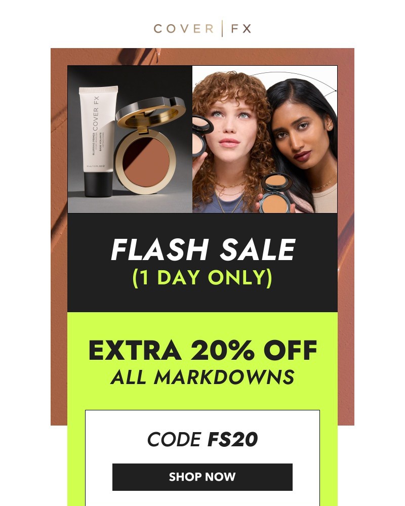 Screenshot of email with subject /media/emails/today-only-extra-20-off-all-markdowns-1756e0-cropped-f9afc3f1.jpg