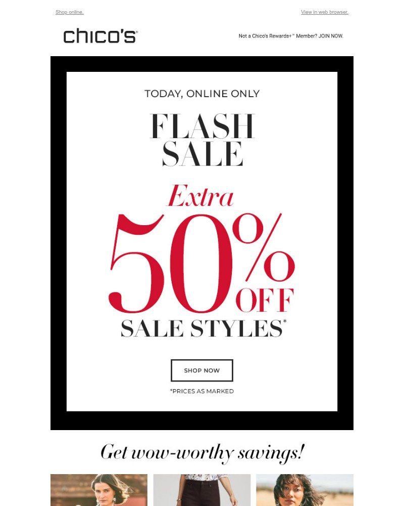 Screenshot of email with subject /media/emails/today-only-extra-50-off-sale-styles-9522ae-cropped-57290c93.jpg