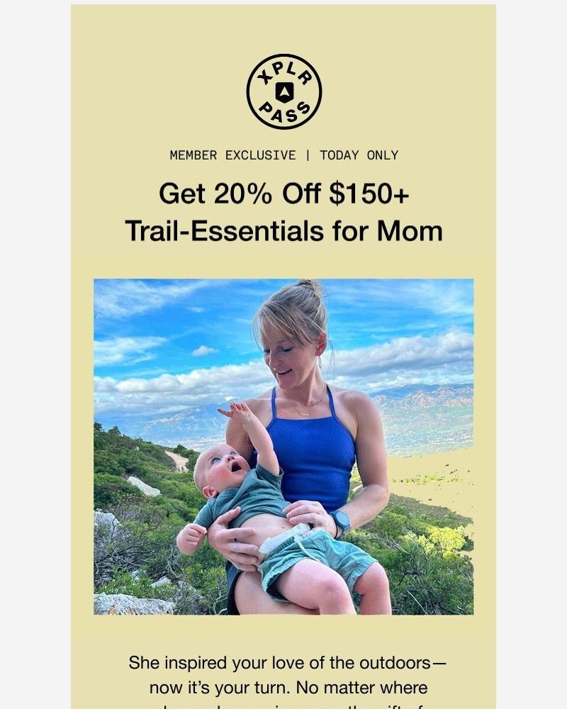 Screenshot of email with subject /media/emails/today-only-members-get-20-off-150-trail-essentials-for-mom-b65e5a-cropped-861ef265.jpg