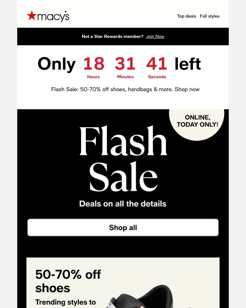 Screenshot of email with subject /media/emails/today-only-up-to-70-off-fall-shoes-bags-more-1d6106-cropped-b86d79e4.jpg