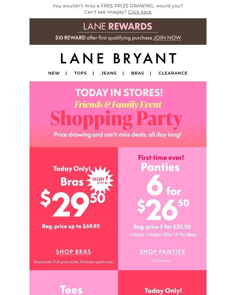 Screenshot of email with subject /media/emails/today-onlyshopping-party-in-stores-now-e669f4-cropped-2921a073.jpg