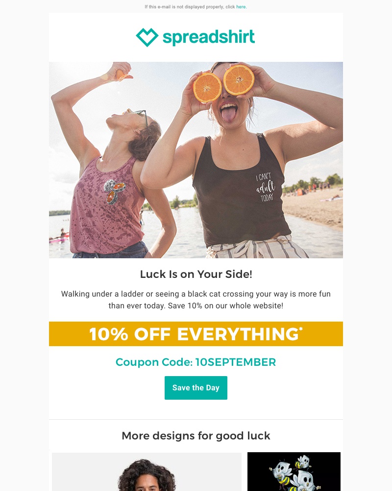 Screenshot of email with subject /media/emails/todays-your-lucky-day-cropped-4c5ebb7d.jpg