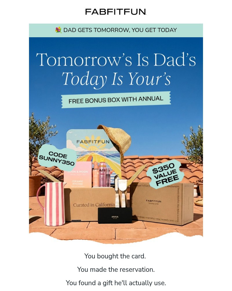 Screenshot of email with subject /media/emails/tomorrow-is-fathers-day-today-is-yours-238eb5-cropped-1a34932a.jpg