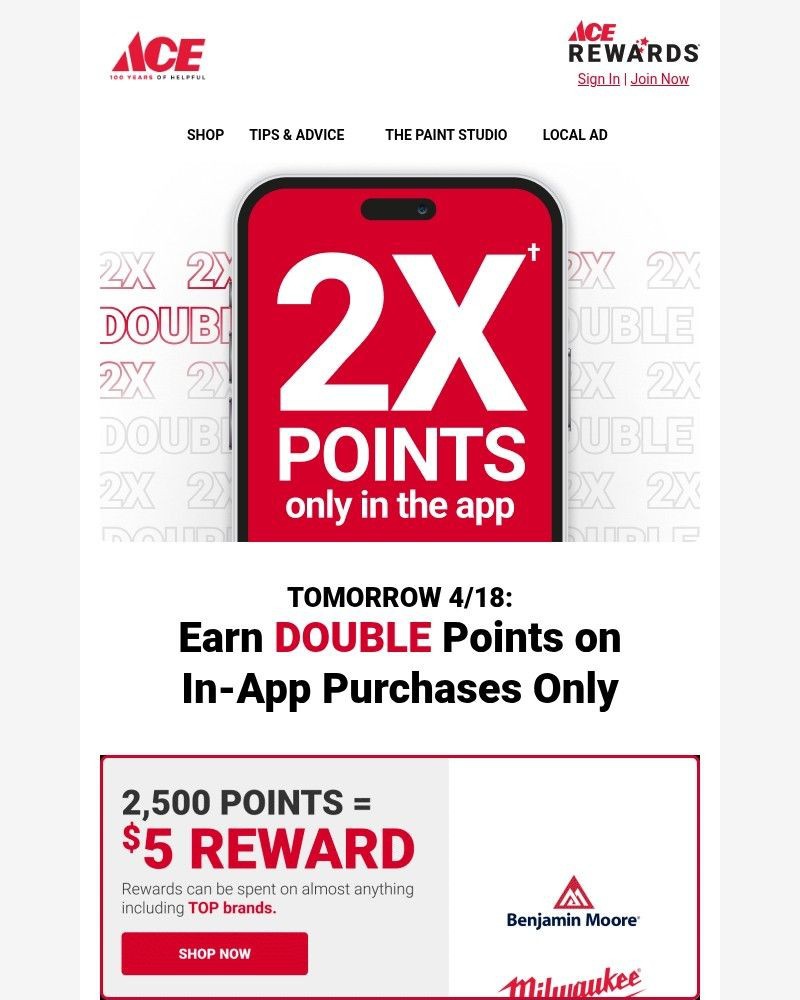 Screenshot of email with subject /media/emails/tomorrow-only-double-your-points-abf738-cropped-0e78ed61.jpg