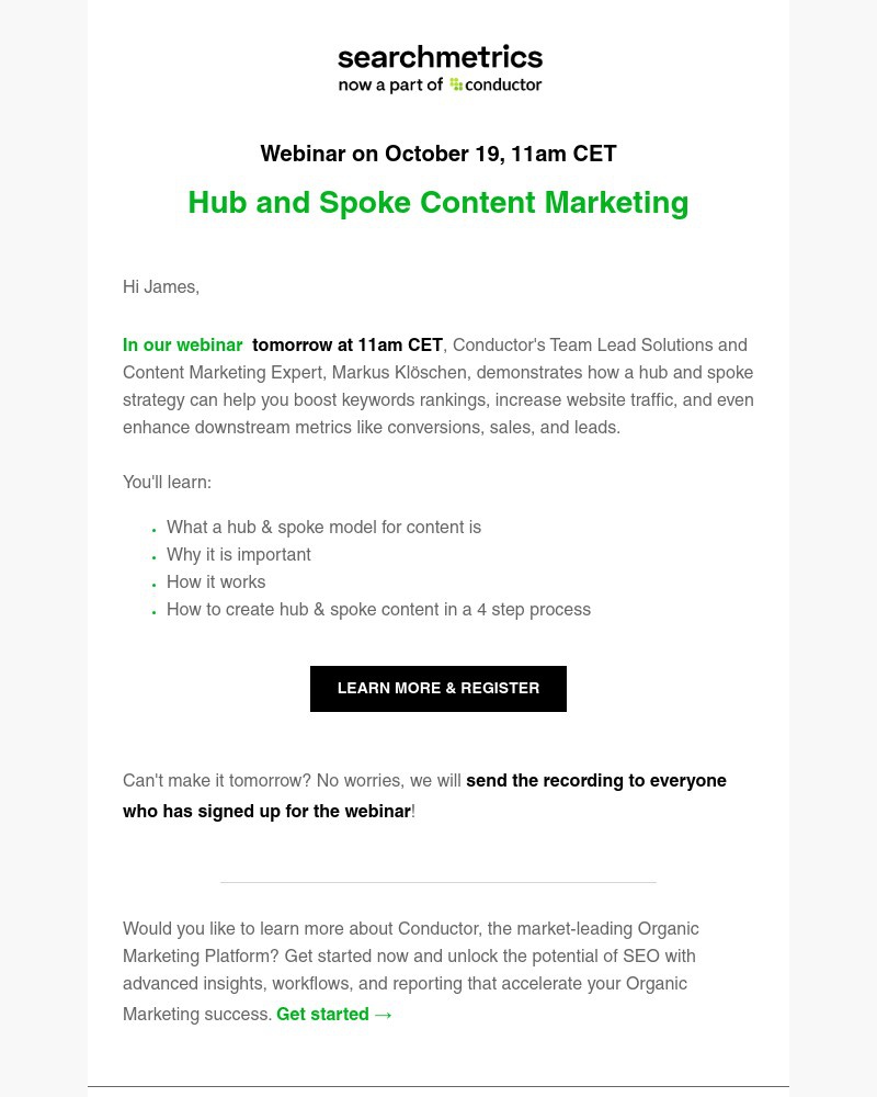 Screenshot of email with subject /media/emails/tomorrow-webinar-hub-and-spoke-content-marketing-2c7d72-cropped-8e356e3f.jpg