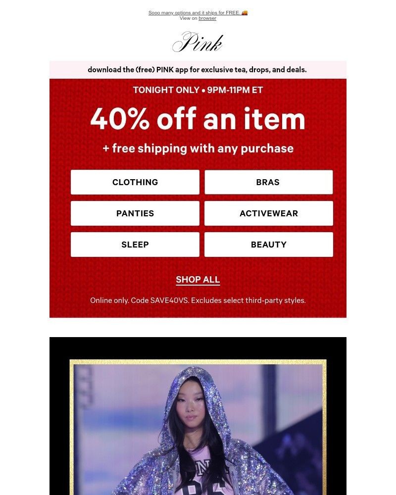 Screenshot of email with subject /media/emails/tonight-9pm-et-40-off-code-inside-a6327a-cropped-3069c0f7.jpg