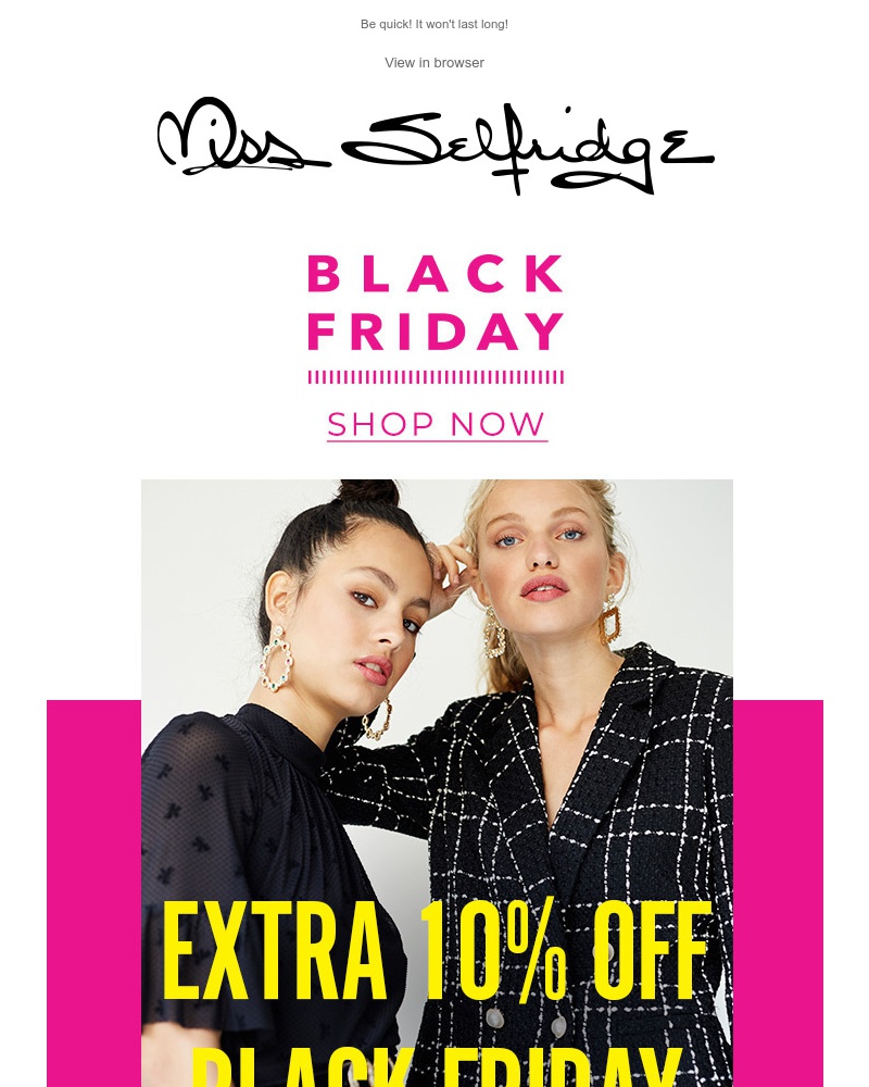 Screenshot of email with subject /media/emails/tonight-only-extra-10-off-black-friday-cropped-3ccda78e.jpg