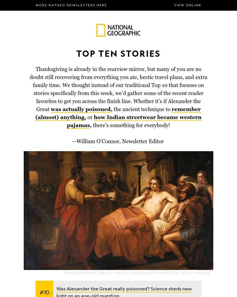 Screenshot of email with subject /media/emails/top-10-can-you-trust-your-gut-new-clues-to-alexander-the-greats-death-how-to-reme_wf4E1Tj.jpg