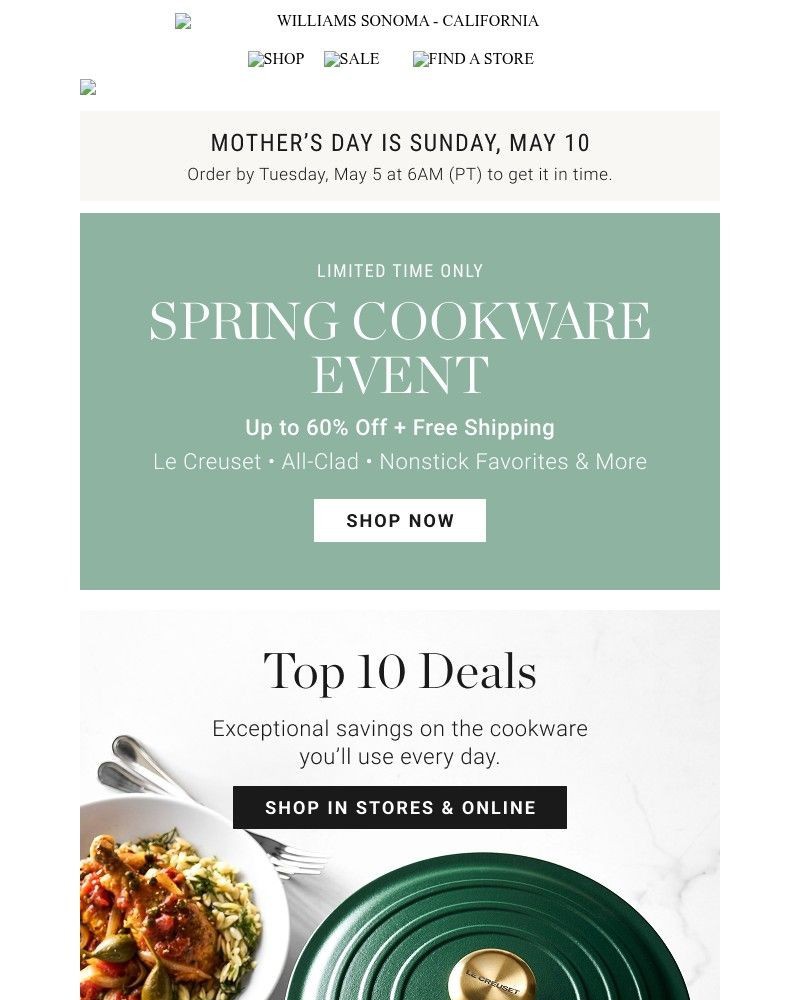 Screenshot of email with subject /media/emails/top-10-cookware-deals-to-shop-nowstarting-at-8495-eb7891-cropped-7c111350.jpg