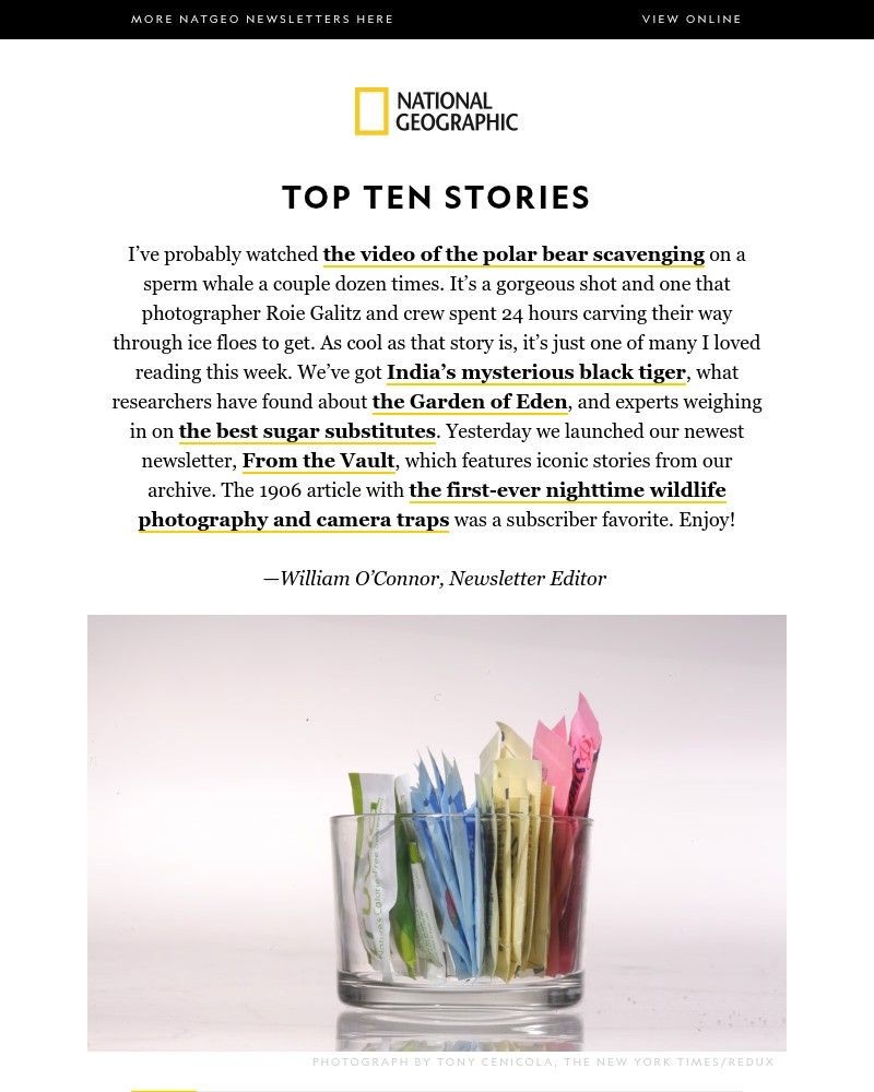 Screenshot of email with subject /media/emails/top-10-the-most-read-stories-this-week-at-national-geographic-1ea261-cropped-89634d80.jpg