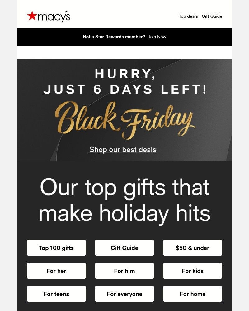 Screenshot of email with subject /media/emails/top-100-gifts-black-friday-edition-172936-cropped-1127d5ab.jpg