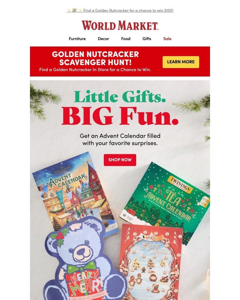 Screenshot of email with subject /media/emails/top-trending-advent-calendars-inside-1abde1-cropped-060cbc05.jpg