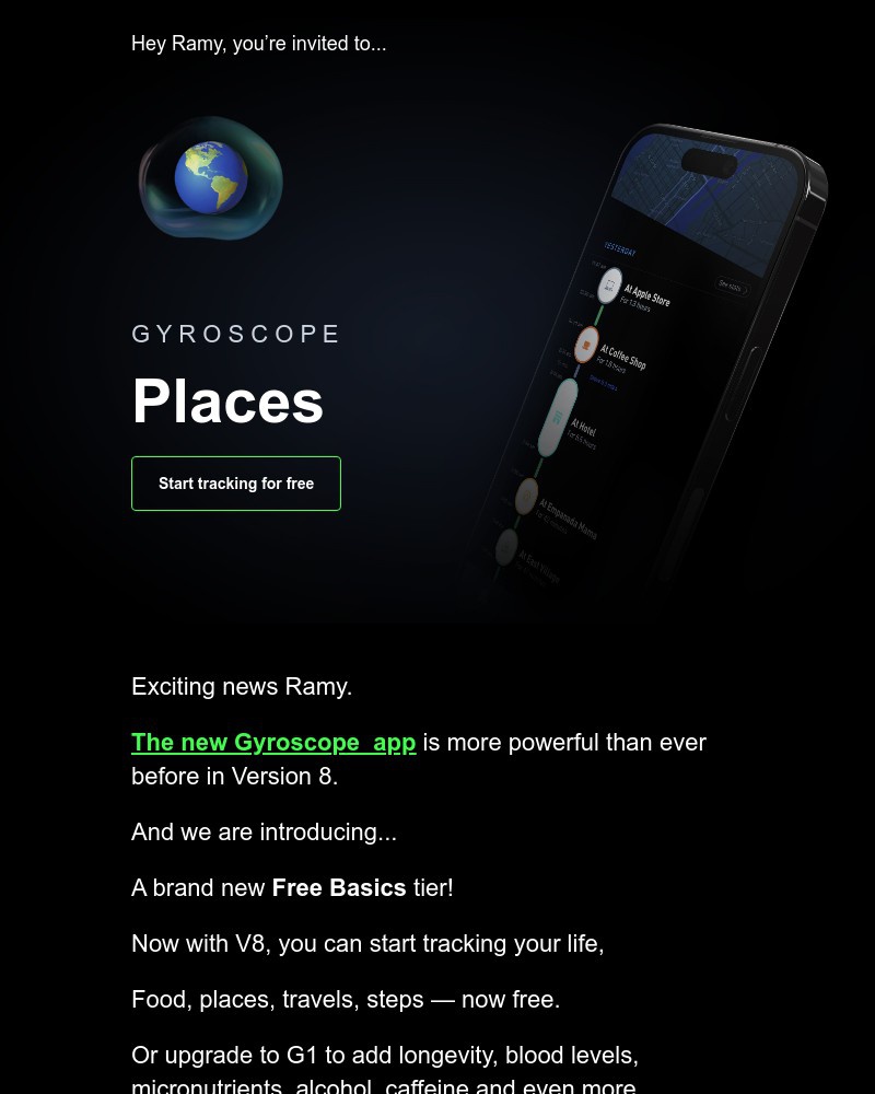Screenshot of email with subject /media/emails/track-steps-restaurants-travels-and-more-with-places-ramy-now-available-for-free-_qfR6XAI.jpg