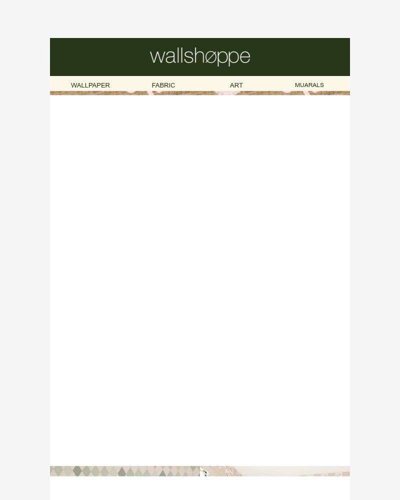 Screenshot of email sent to a Wallshoppe Cart abandoner