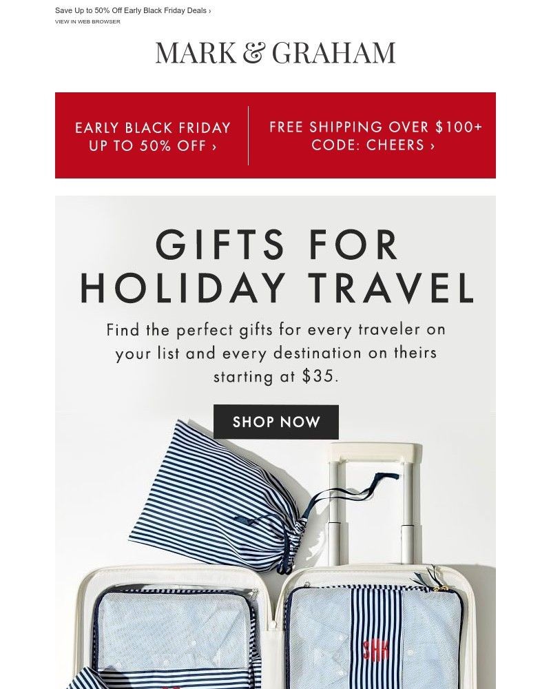 Screenshot of email with subject /media/emails/travel-gifts-under-100-free-shipping-86bf27-cropped-57e13330.jpg