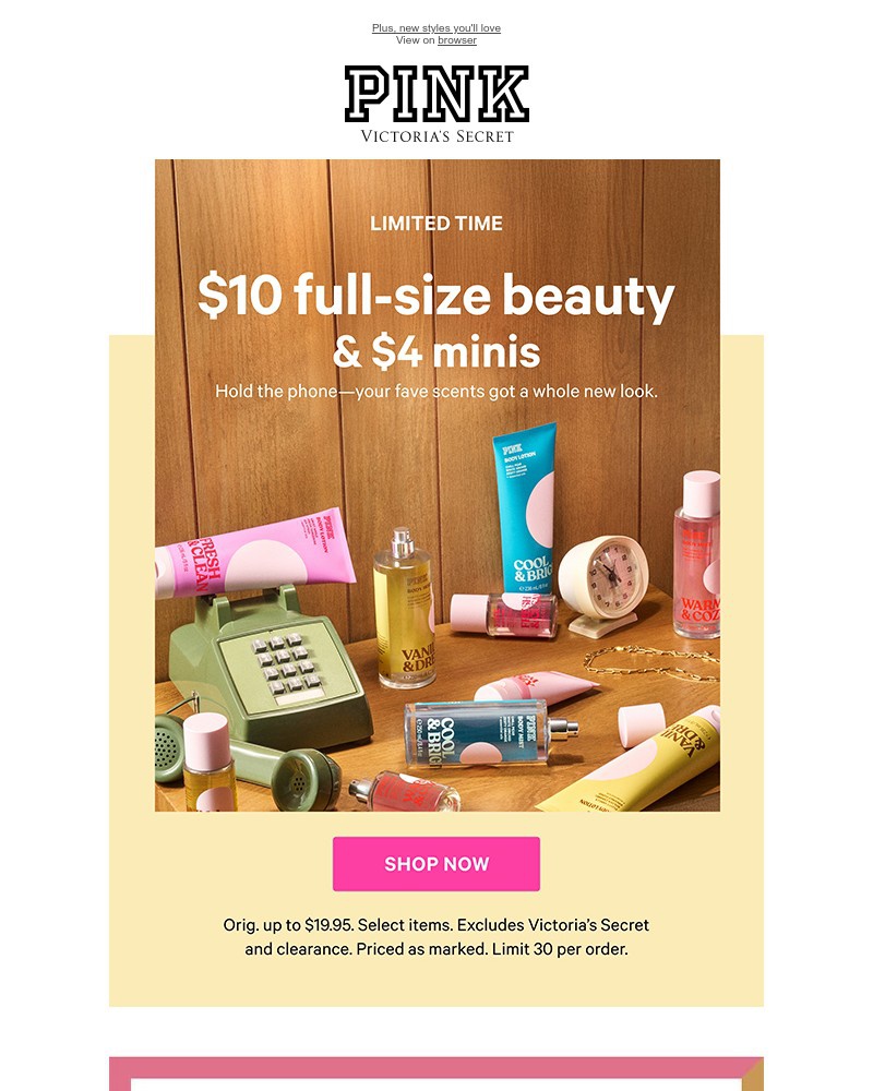 Screenshot of email with subject /media/emails/travel-hack-4-pink-beauty-minis-b9b9aa-cropped-7bf52f5d.jpg