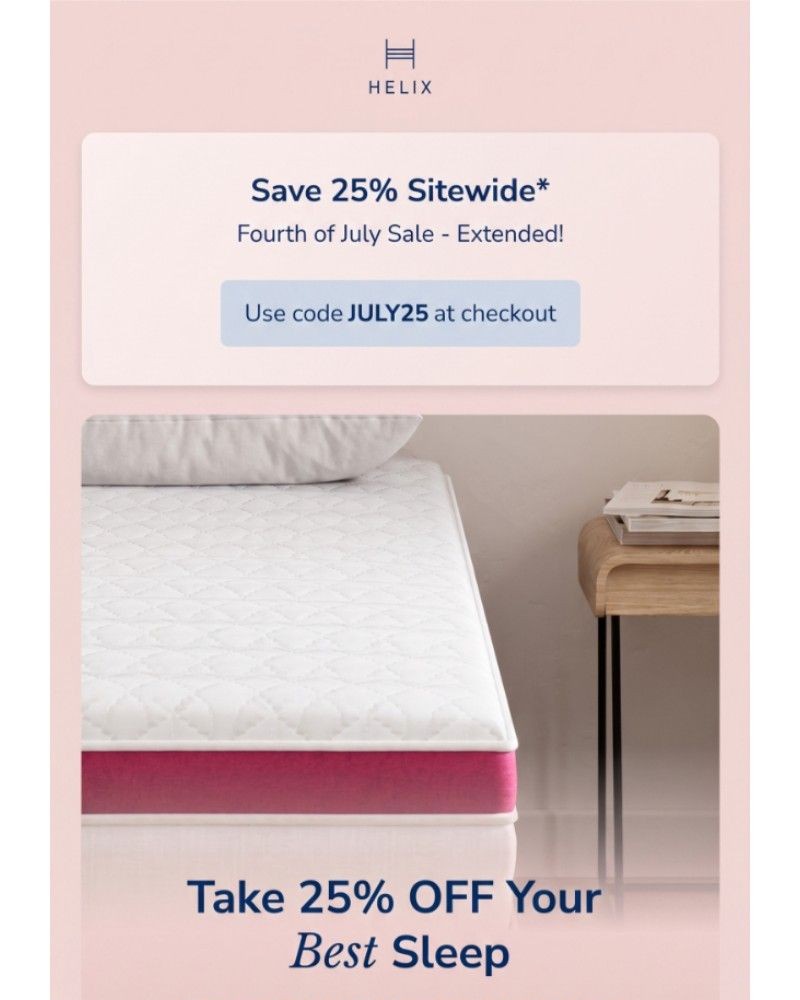 Screenshot of email with subject /media/emails/treat-yourself-to-25-off-today-a4f226-cropped-4e0c0d29.jpg
