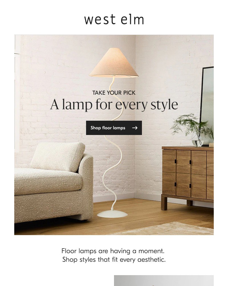 Screenshot of email with subject /media/emails/trending-floor-lamps-ff0b4d-cropped-4514488f.jpg