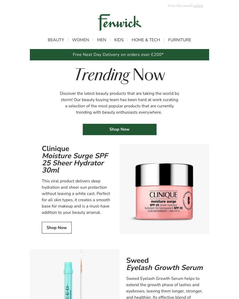 Screenshot of email with subject /media/emails/trending-now-beauty-edition-b08590-cropped-716122d7.jpg
