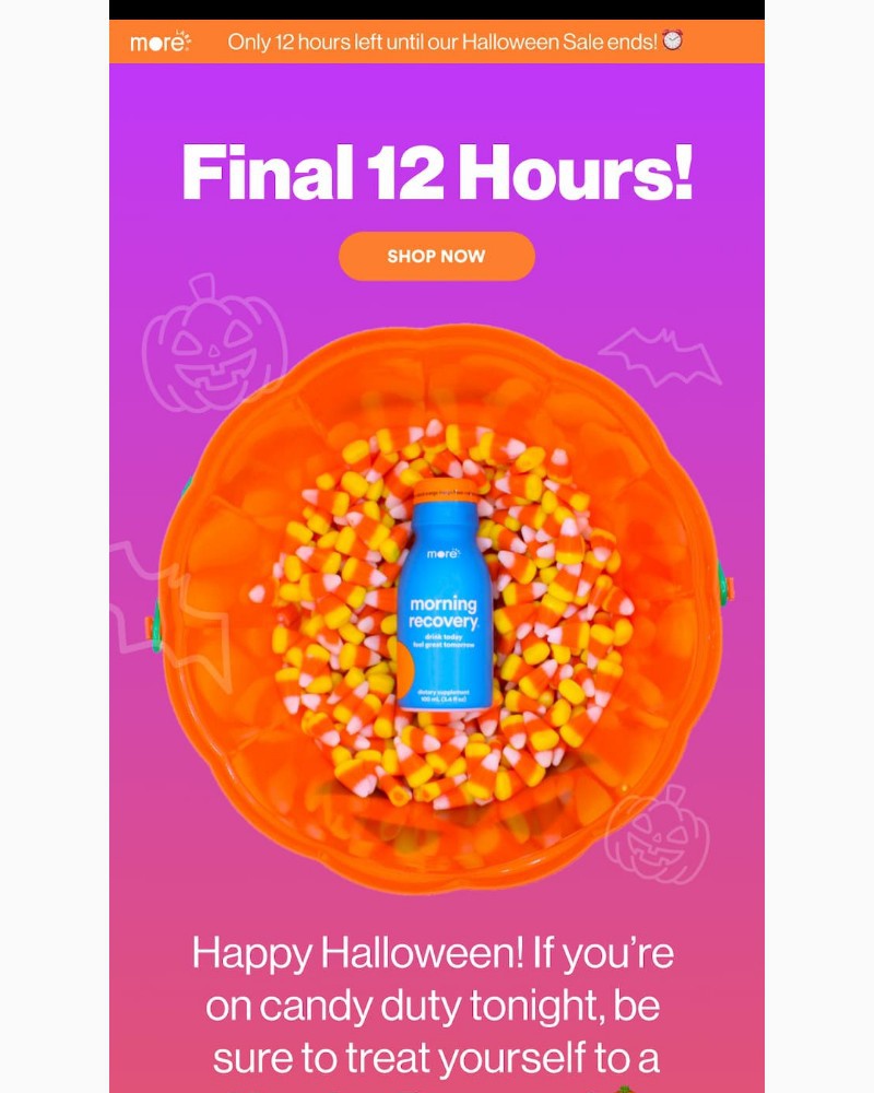 Screenshot of email with subject /media/emails/trick-or-treat-25-off-ends-tonight-b2dca5-cropped-3d97444c.jpg