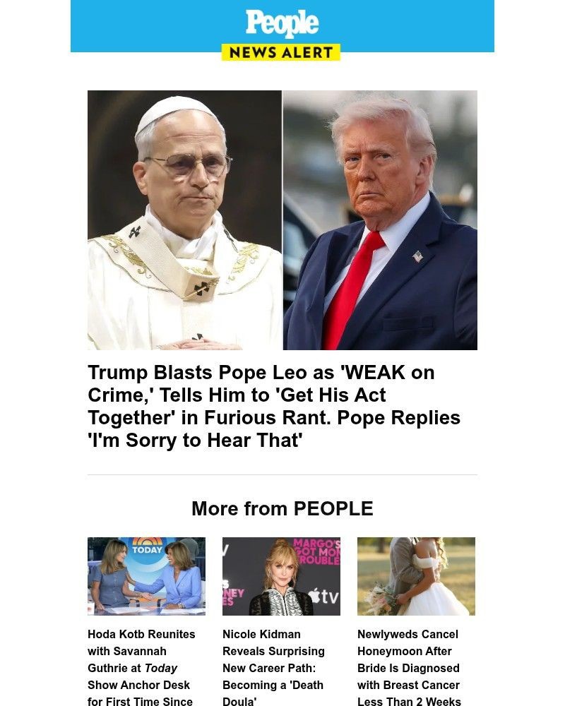 Screenshot of email with subject /media/emails/trump-blasts-pope-leo-as-weak-on-crime-in-furious-rant-pope-replies-im-sorry-to-h_7yheiJG.jpg