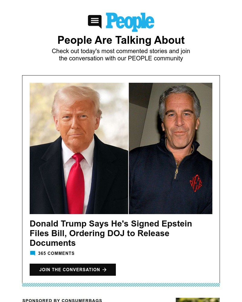Screenshot of email with subject /media/emails/trump-says-he-signed-epstein-files-bill-obamas-skipped-dick-cheneys-funeral-and-m_zwLXS9F.jpg