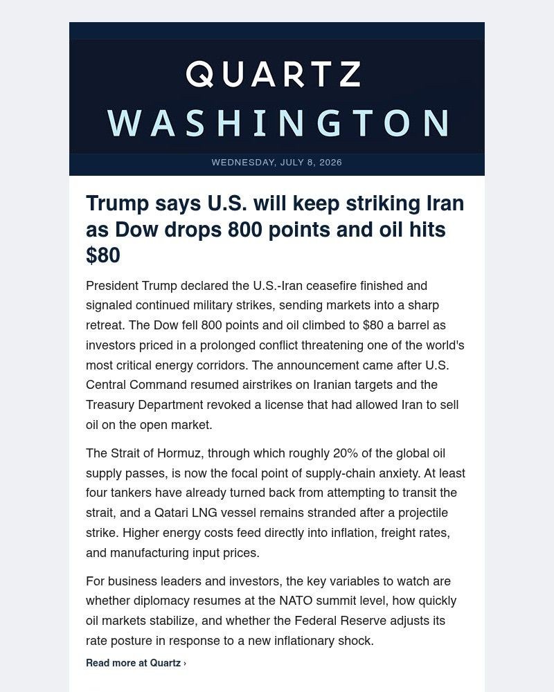 Screenshot of email with subject /media/emails/trump-vows-more-iran-strikes-as-dow-falls-800-points-5f8079-cropped-8895bbc6.jpg