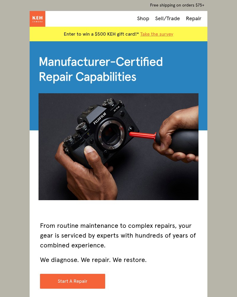 Screenshot of email with subject /media/emails/trusted-camera-repair-from-the-original-experts-9fcacf-cropped-a7dce8fb.jpg