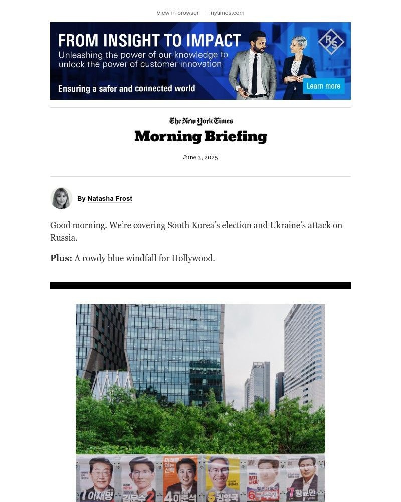 Screenshot of email with subject /media/emails/tuesday-briefing-south-korea-goes-to-the-polls-e821d0-cropped-b85e0fd0.jpg