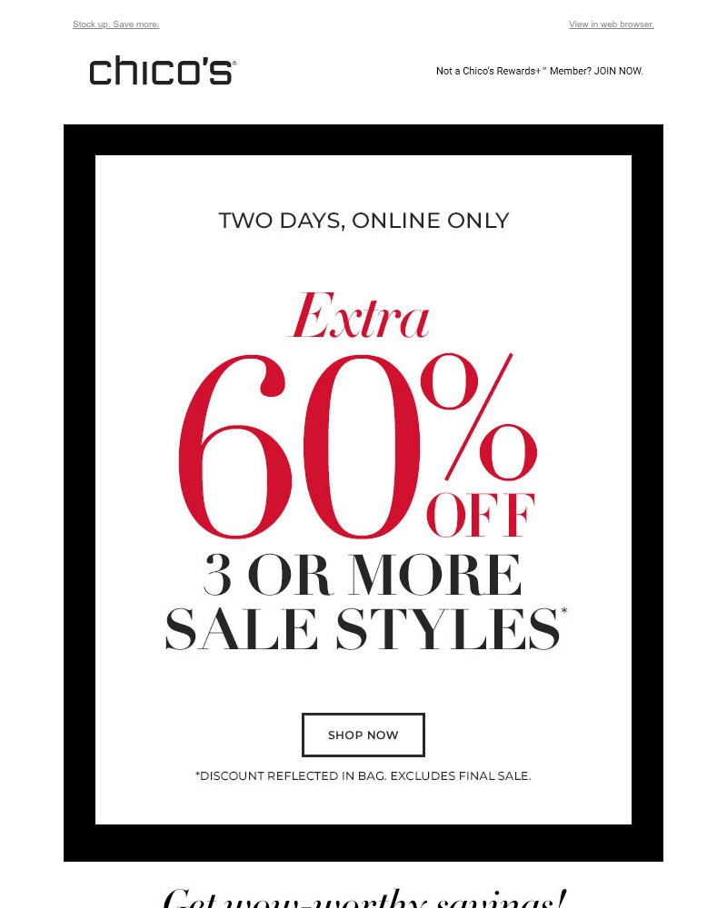 Screenshot of email with subject /media/emails/two-days-only-extra-60-off-3-sale-styles-959e2d-cropped-d9bc8ad7.jpg
