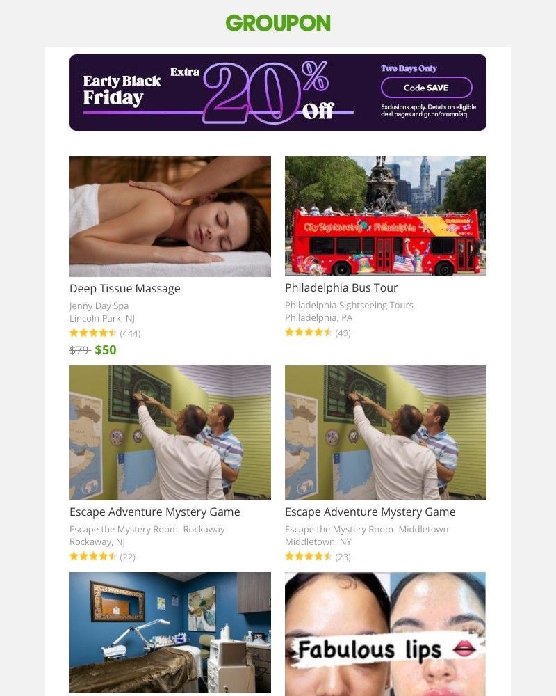 Screenshot of email with subject /media/emails/two-days-onlyextra-20-offearly-black-friday-deals-d06e6f-cropped-e46bf9a7.jpg