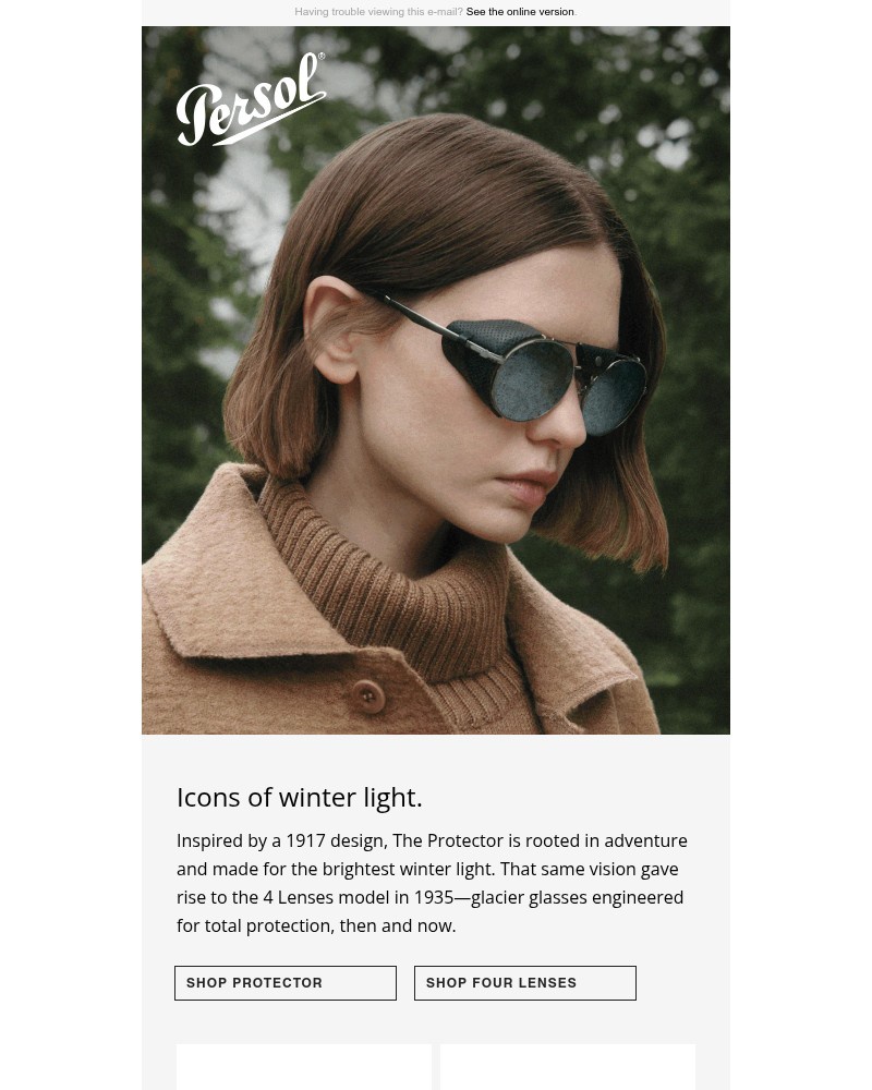 Screenshot of email with subject /media/emails/two-persol-icons-the-protector-4-lenses-c63f98-cropped-b4dcbe89.jpg