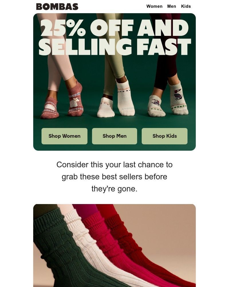 Screenshot of email with subject /media/emails/uh-oh-these-are-25-off-but-almost-gone-4ffac2-cropped-4cd77f78.jpg