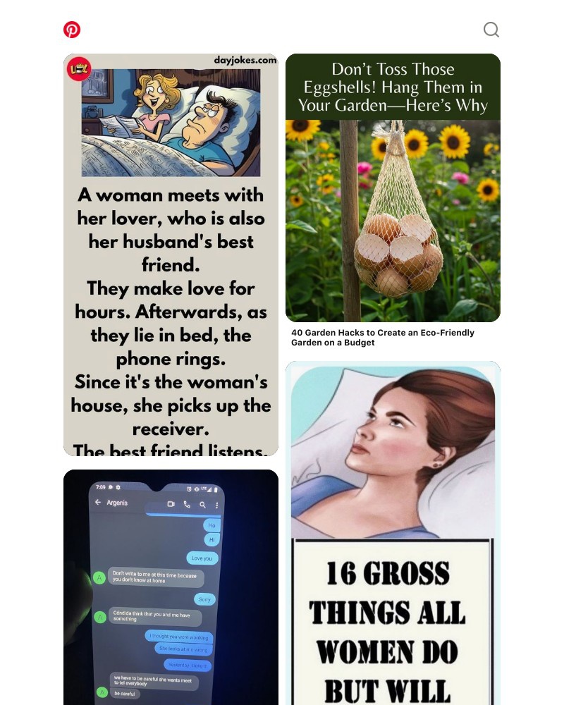 Screenshot of email sent to a Pinterest Registered user