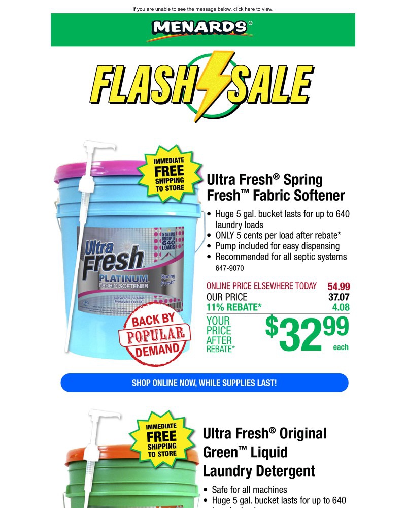 Screenshot of email with subject /media/emails/ultra-fresh-5-gallon-liquid-laundry-detergent-only-4999-after-rebate-97a50a-cropp_tE1BdVp.jpg