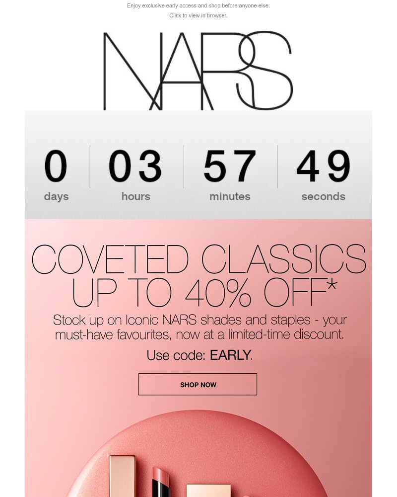 Screenshot of email with subject /media/emails/unlock-40-off-with-code-early-5461b4-cropped-4b0c6f55.jpg