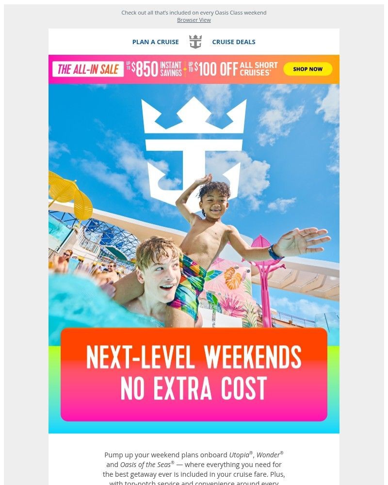Screenshot of email with subject /media/emails/unlock-big-bold-weekends-at-no-extra-cost-880b96-cropped-ebb4e58e.jpg
