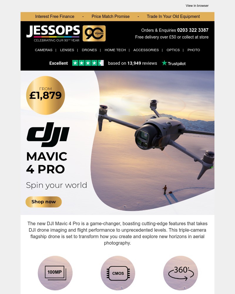 Screenshot of email with subject /media/emails/unlock-new-heights-discover-the-dji-mavic-4-pro-today-bf583c-cropped-1125796e.jpg