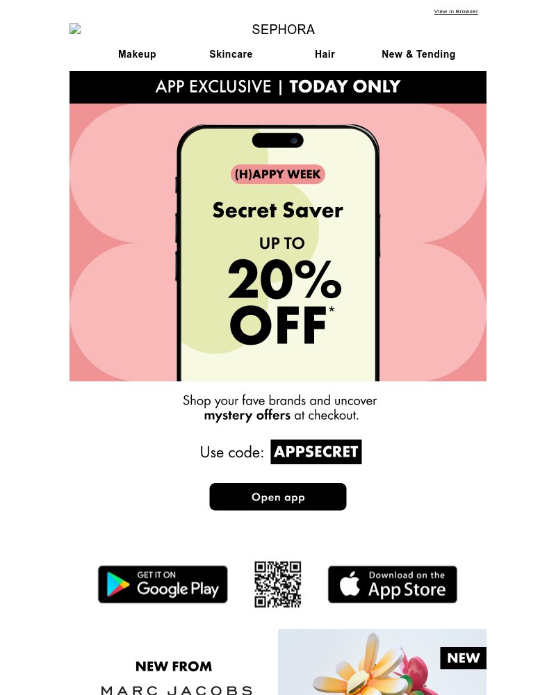 Screenshot of email with subject /media/emails/up-to-20-off-happy-days-5ca178-cropped-557dadcc.jpg
