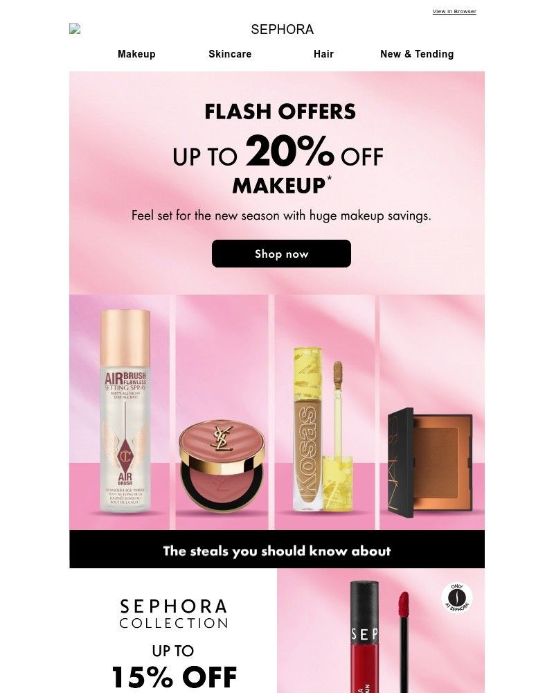 Screenshot of email with subject /media/emails/up-to-20-off-makeup-starts-now-0ac70f-cropped-cda865b8.jpg